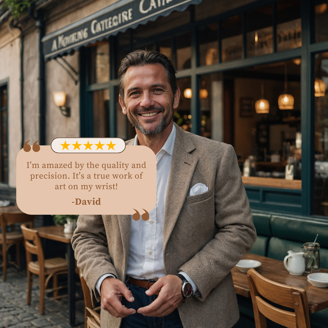 Skeleton Mechanical Automatic Watch