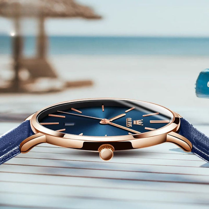 Ultra Thin Minimalist Wrist Watch