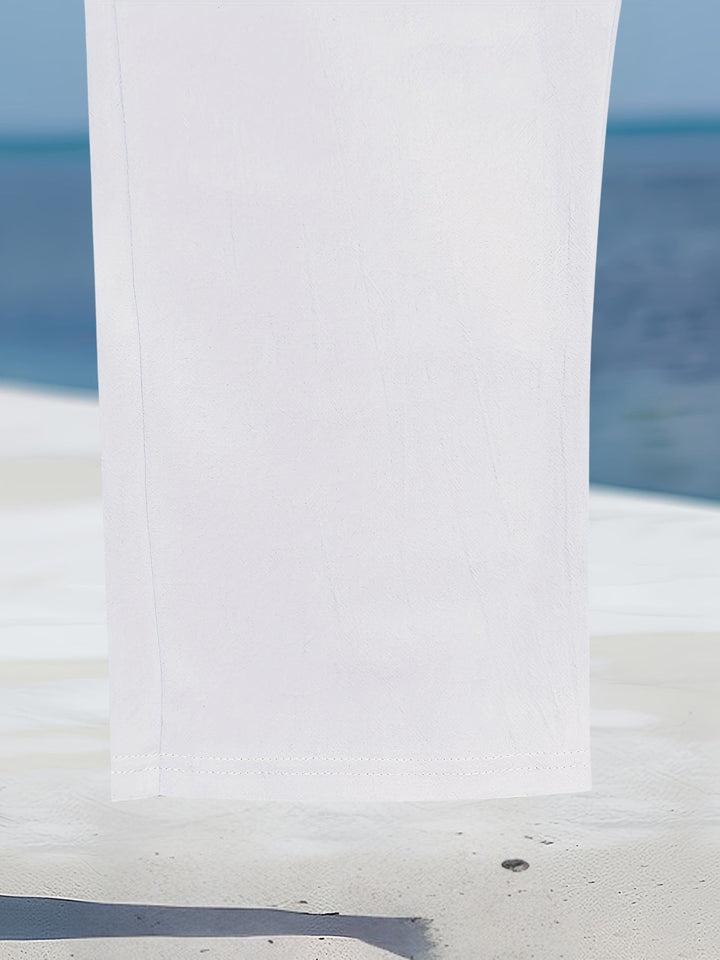 John | Casual Linen Elastic Pant