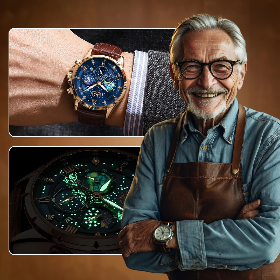 Celestial Chronograph Wrist Watch