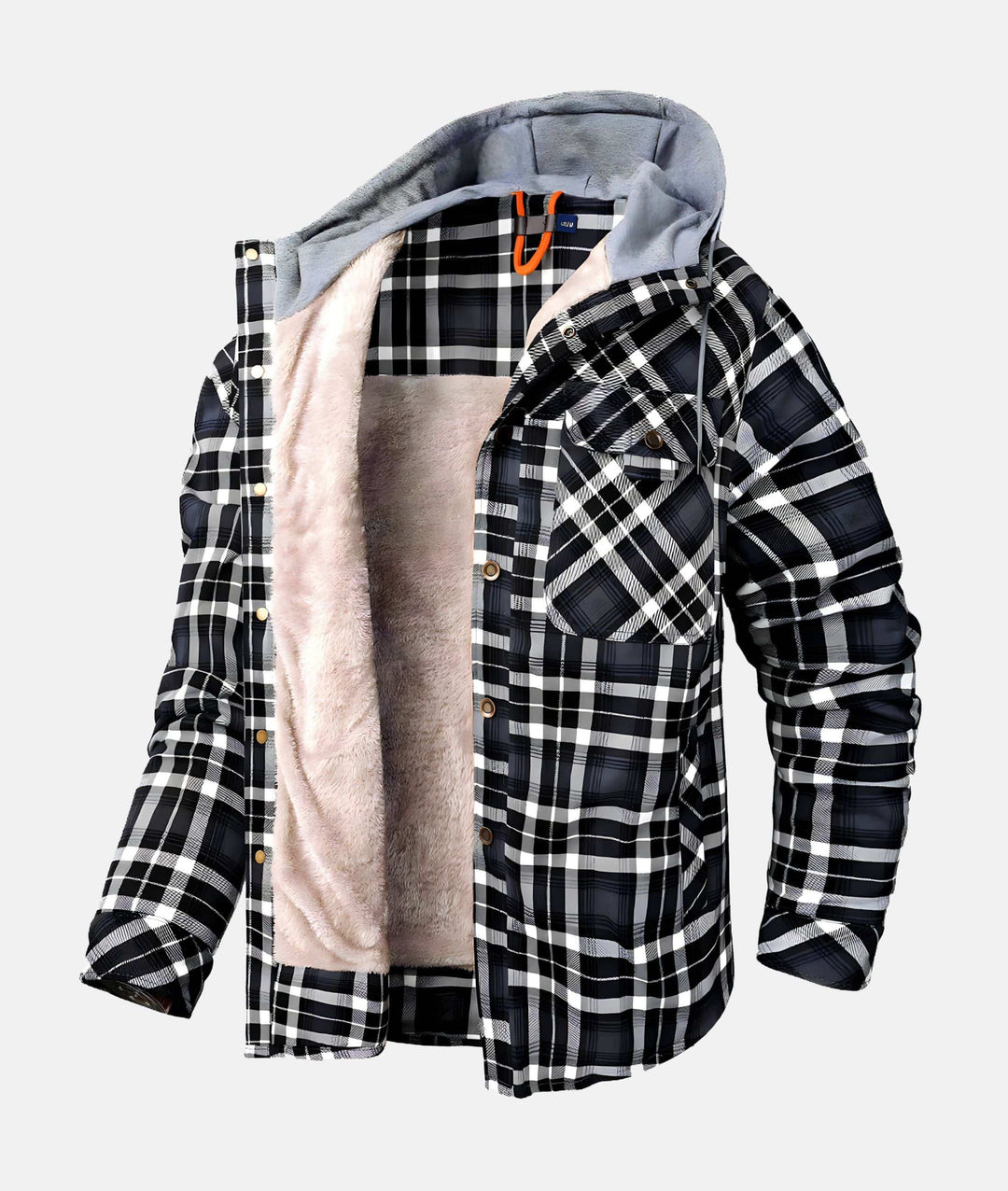 Rick - Checkered flannel jacket for men