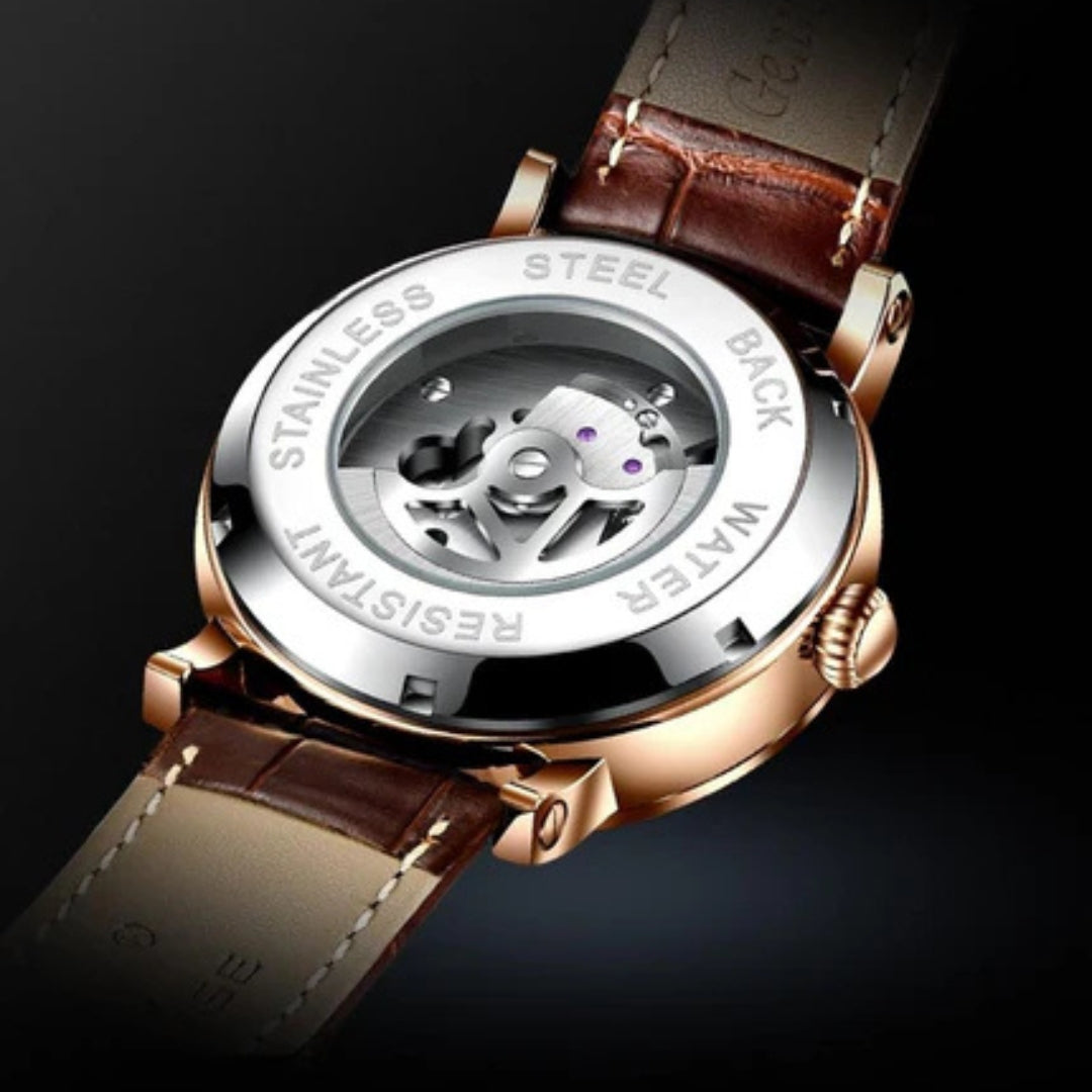 Skeleton Mechanical Automatic Watch