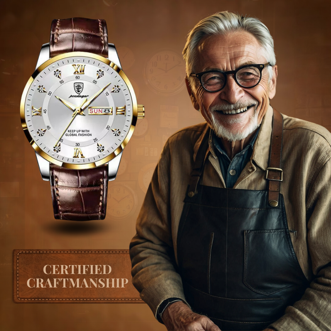 Elegant Slim Waterproof Wrist Watch