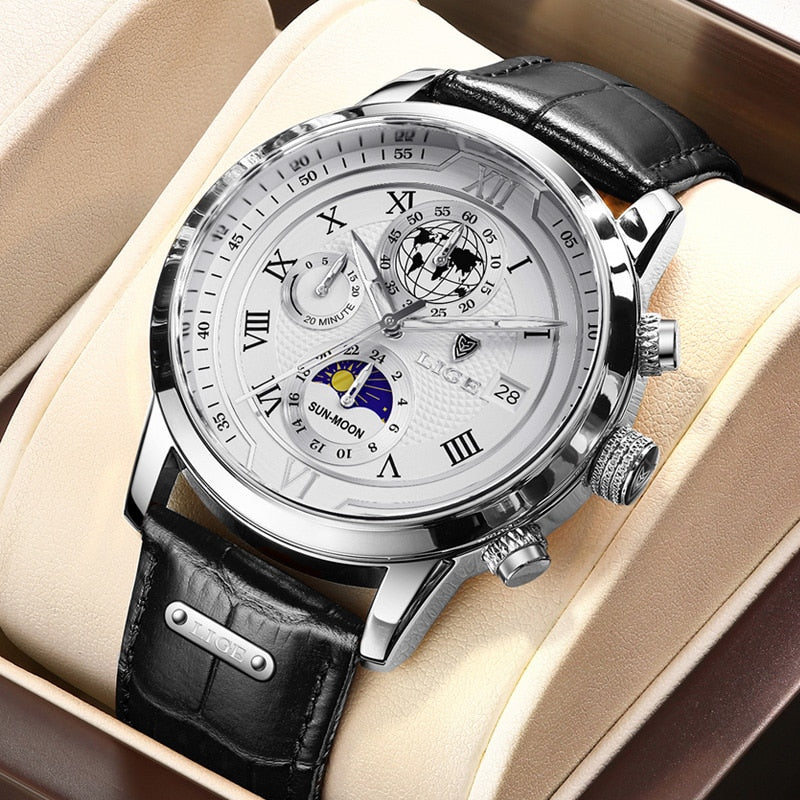 Luminescent Chronograph Wrist Watch