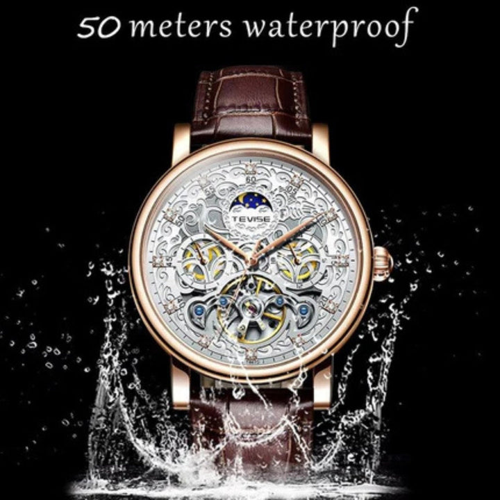 Skeleton Mechanical Automatic Watch