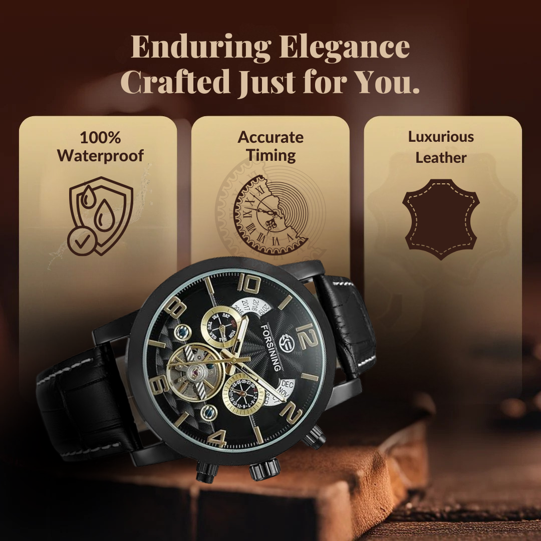 Classic Tourbillion Automatic Wrist Watch