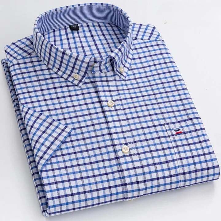 Petersen - Classic Cotton Shirt With Pattern
