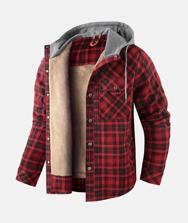 Rick - Checkered flannel jacket for men