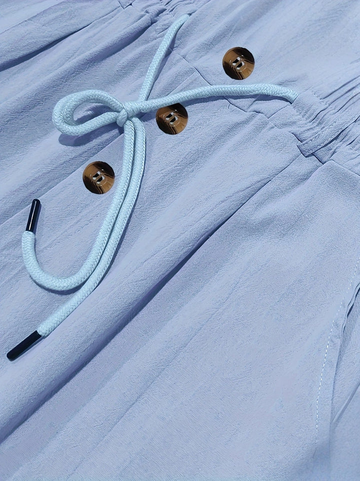 John | Casual Linen Elastic Pant