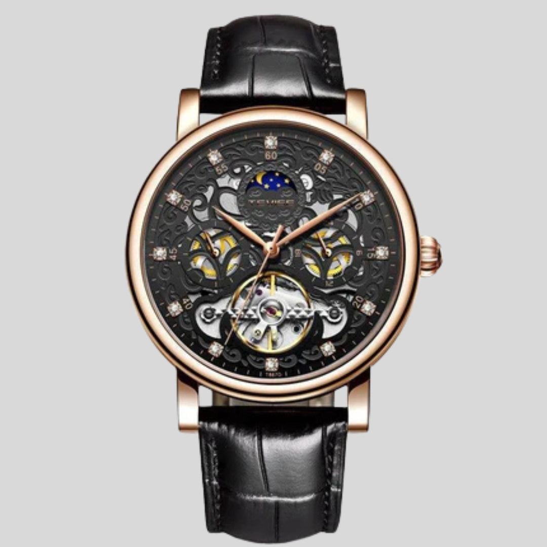 Skeleton Mechanical Automatic Watch