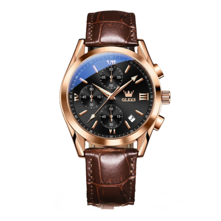 Luminous Sporty Chronograph Wrist Watch