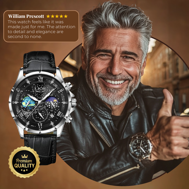 Celestial Chronograph Wrist Watch