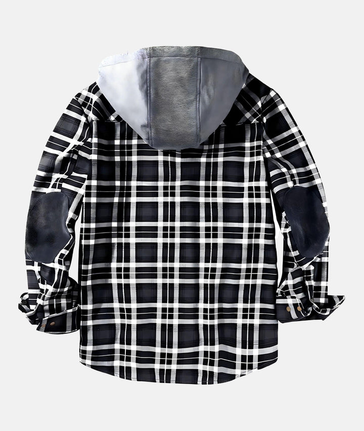 Rick - Checkered flannel jacket for men