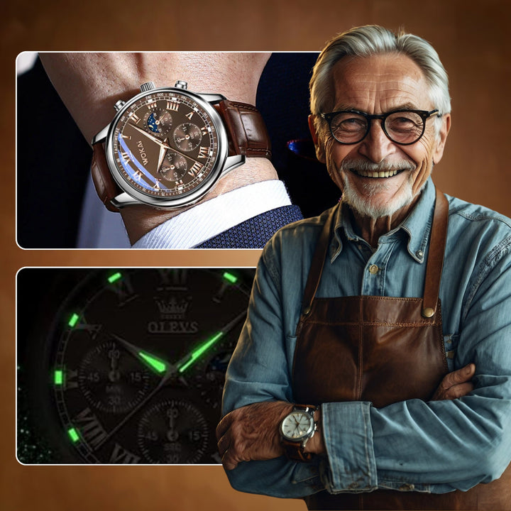 Aesthetic Bold Military Inspired Wrist Watch