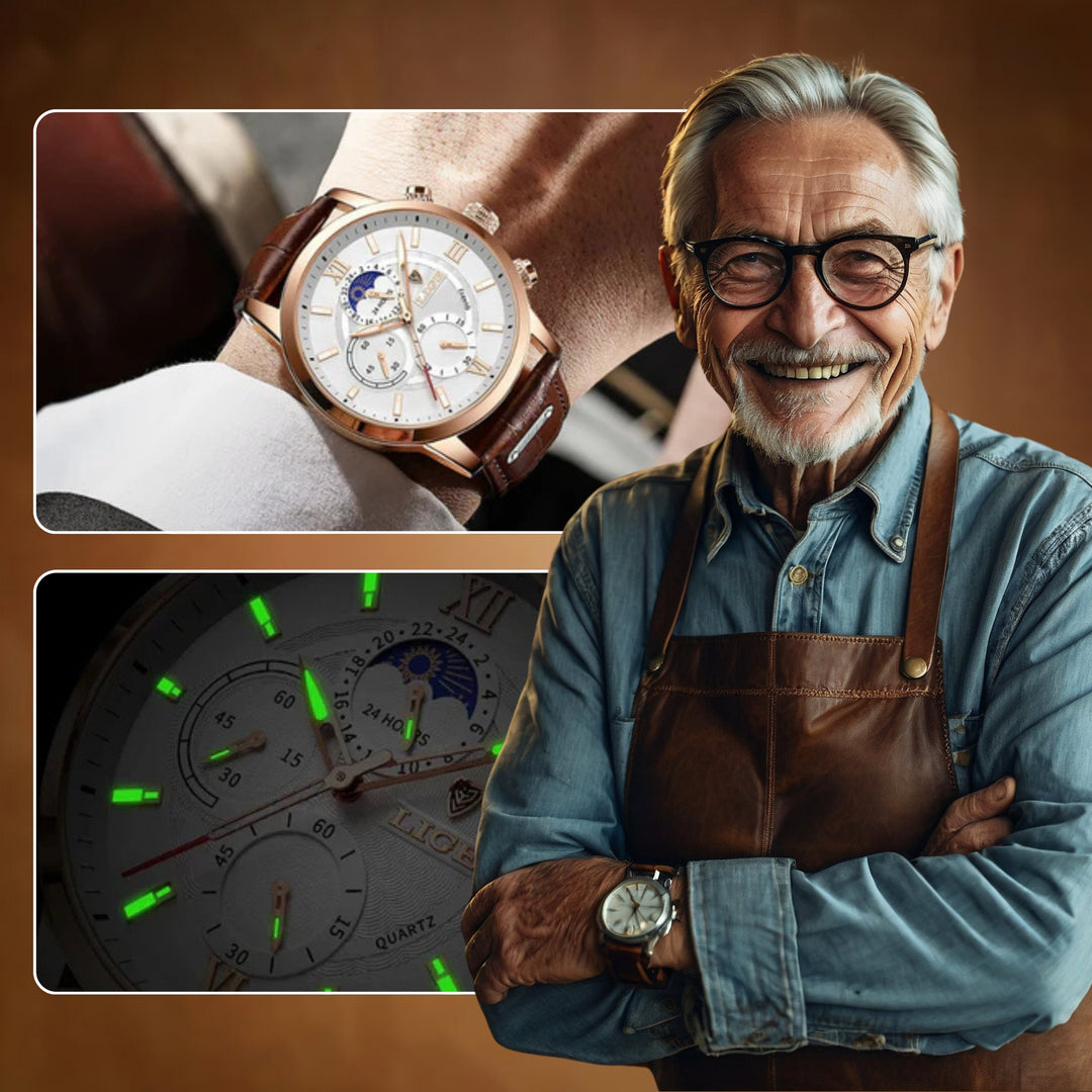 Moon Phase Sports Watch