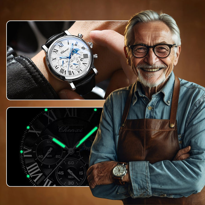 Slim Luxury Multifunctional Wrist Watch