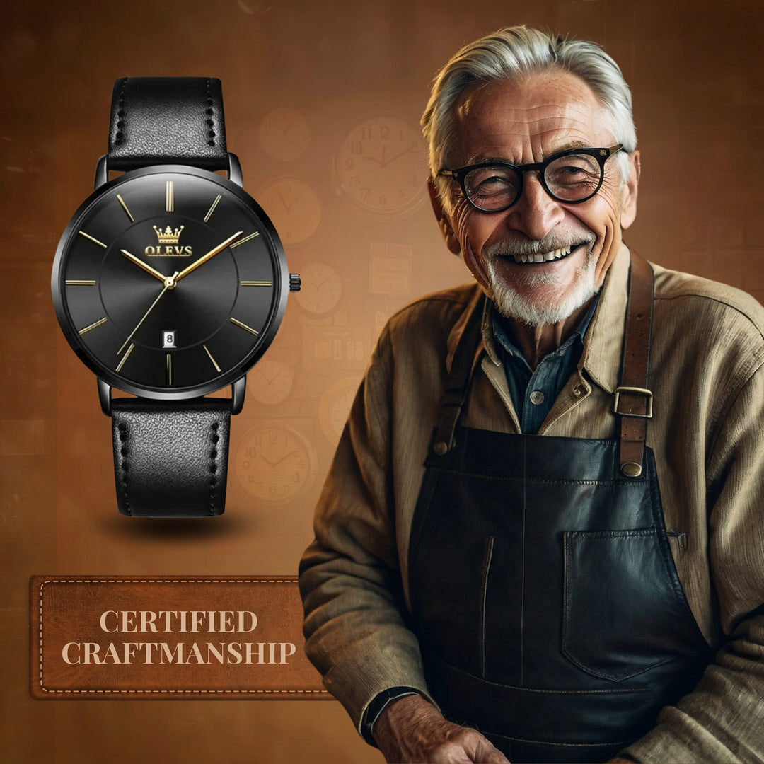 Ultra Thin Minimalist Wrist Watch