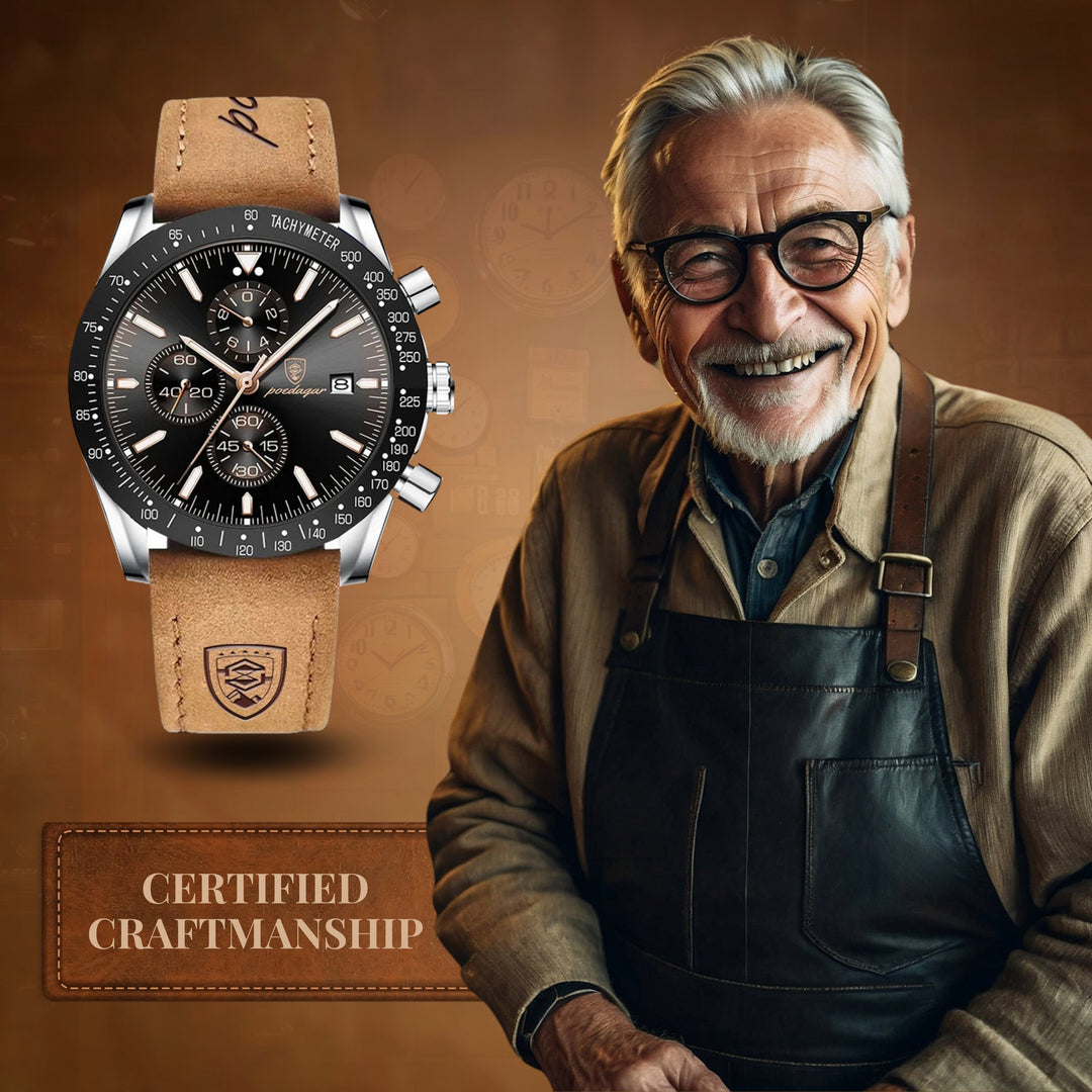 Premium Sleek Chronograph Wrist Watch