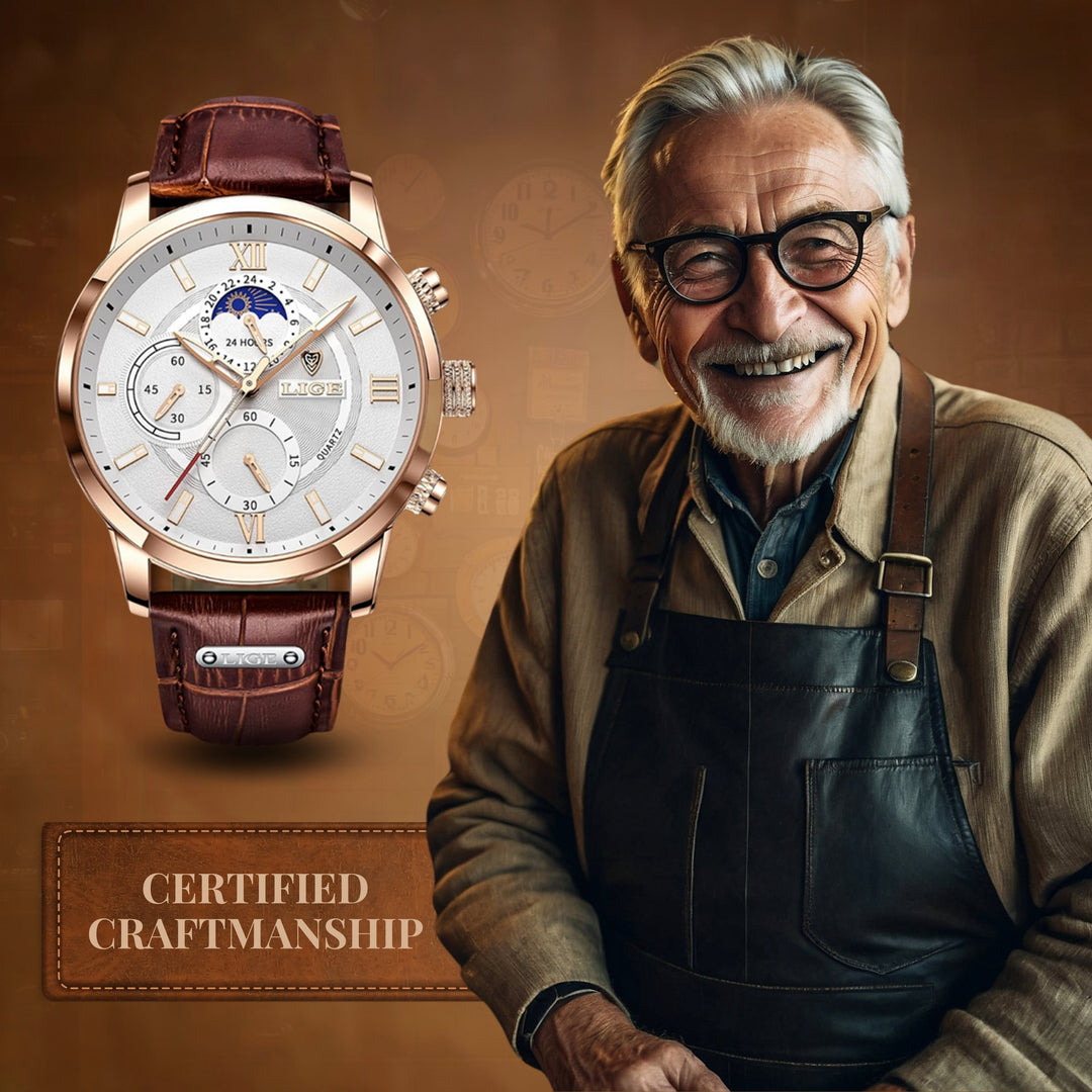 Moon Phase Sports Watch