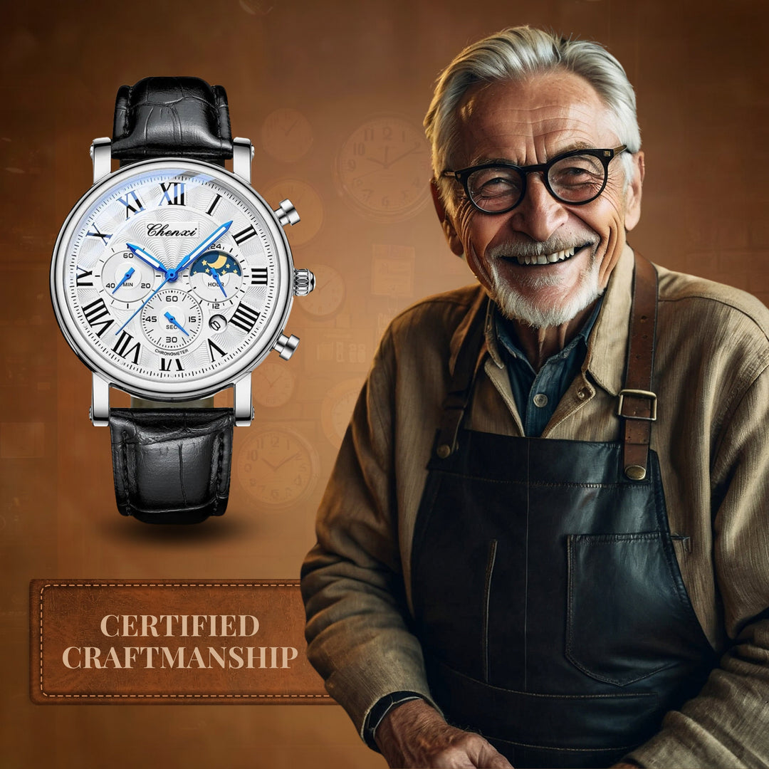 Slim Luxury Multifunctional Wrist Watch