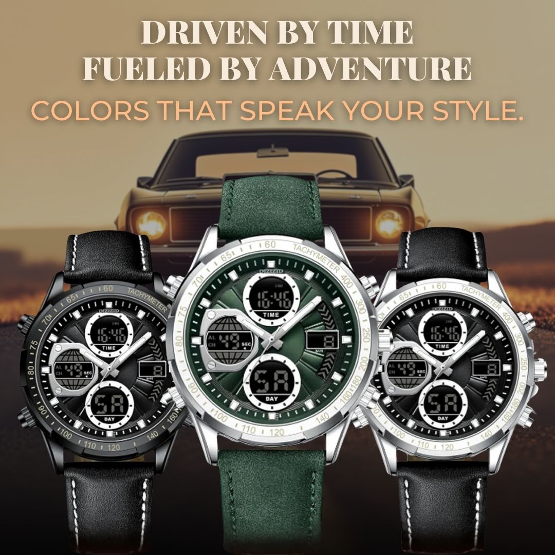 Active Waterproof Sporty Wrist Watch
