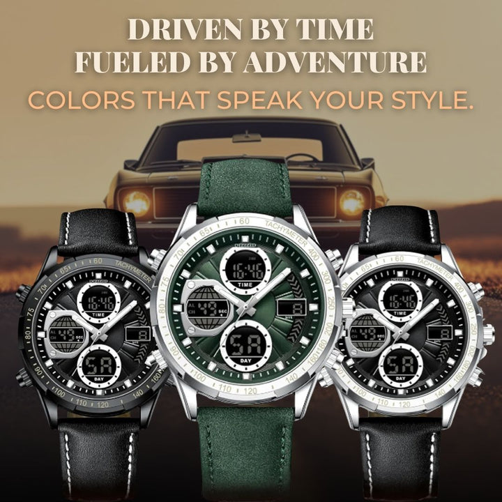 Active Waterproof Sporty Wrist Watch