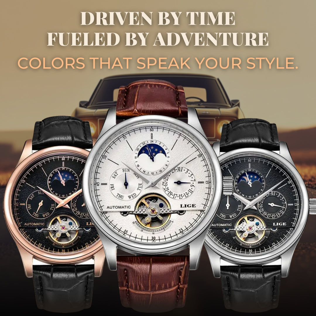 Luxury Rugged Automatic Wrist Watch