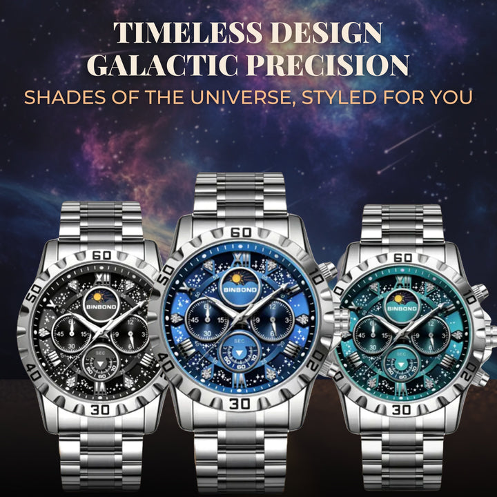 Military Inspired Metal Strap Wrist Watch