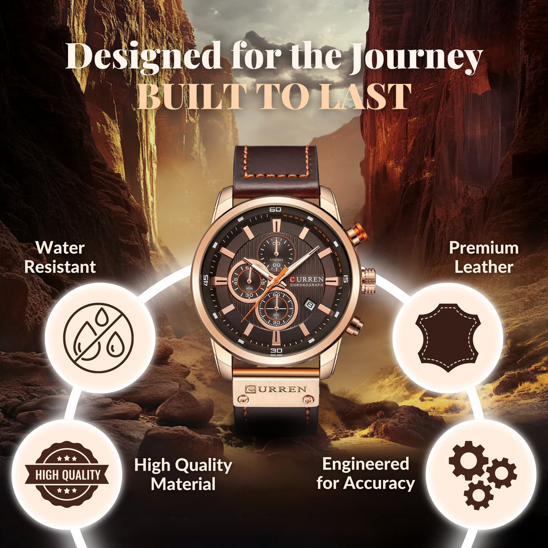 Elegant Quartz Wrist Watch