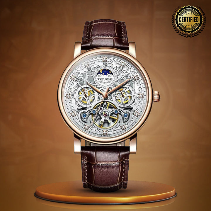 Skeleton Mechanical Automatic Watch