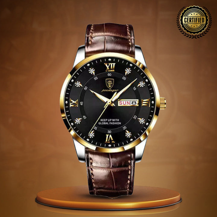 Elegant Slim Waterproof Wrist Watch