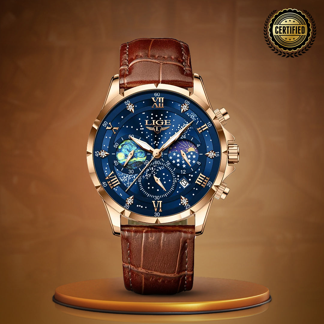 Celestial Chronograph Wrist Watch