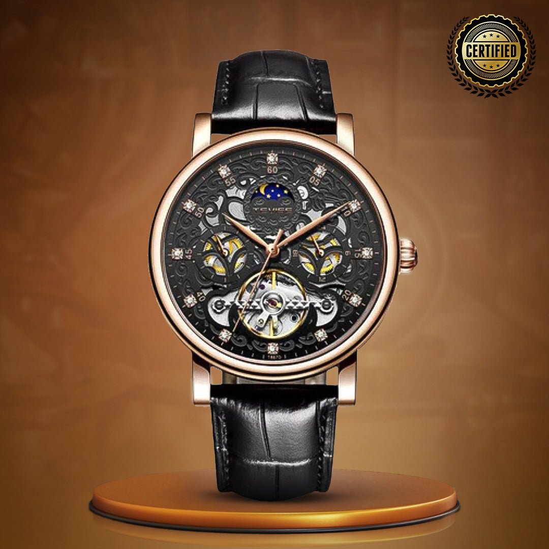Skeleton Mechanical Automatic Watch