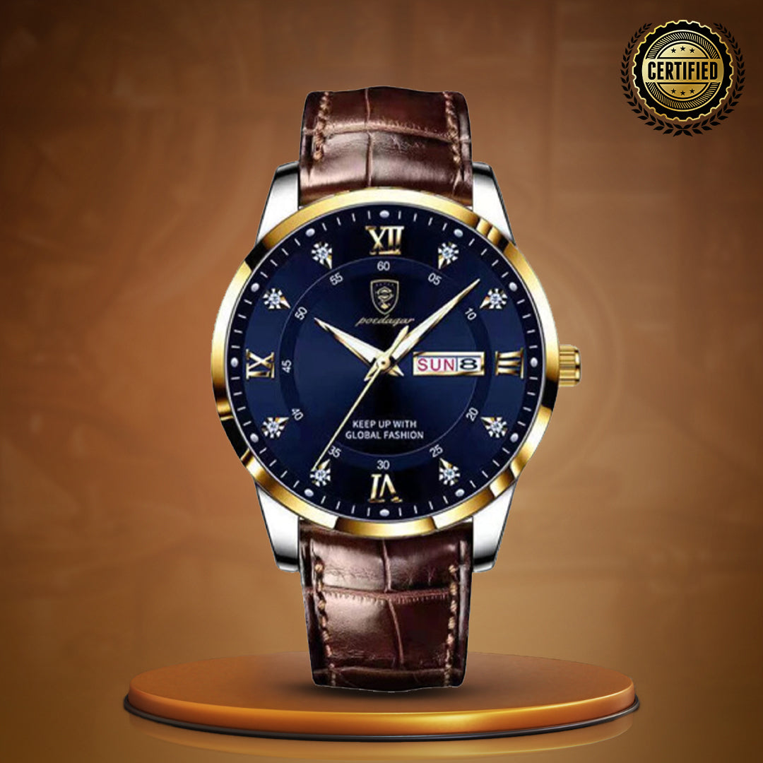 Elegant Slim Waterproof Wrist Watch