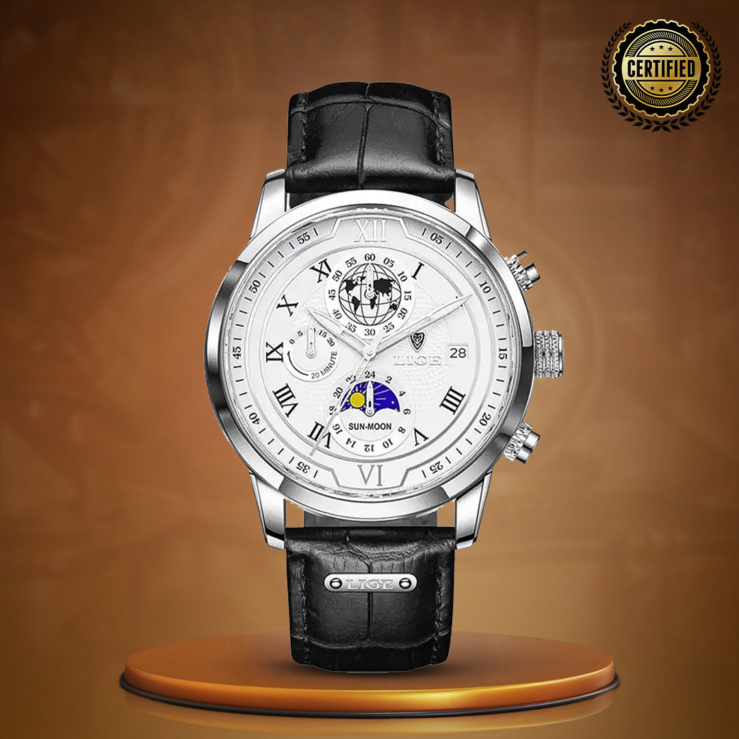 Luminescent Chronograph Wrist Watch