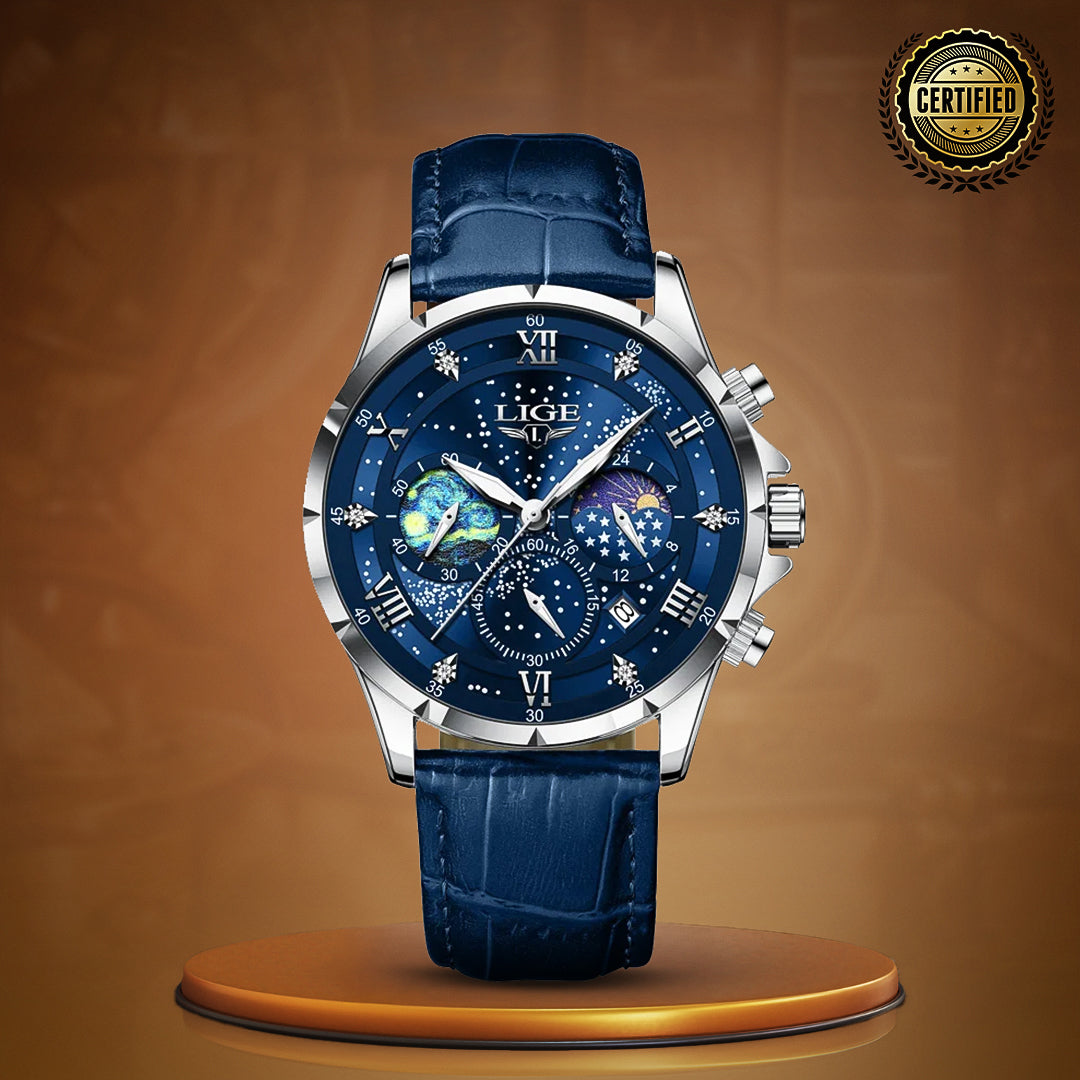 Celestial Chronograph Wrist Watch