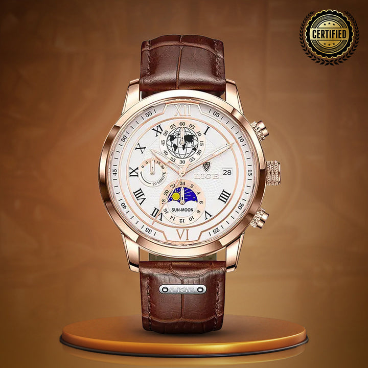 Luminescent Chronograph Wrist Watch