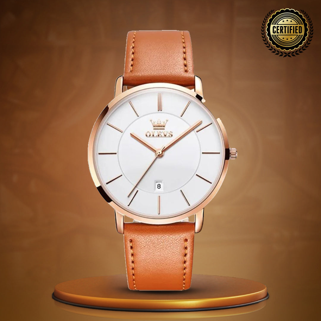 Ultra Thin Minimalist Wrist Watch