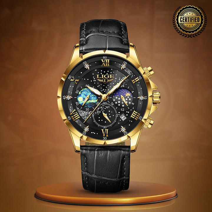 Celestial Chronograph Wrist Watch