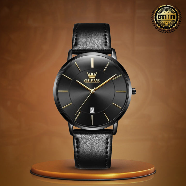 Ultra Thin Minimalist Wrist Watch