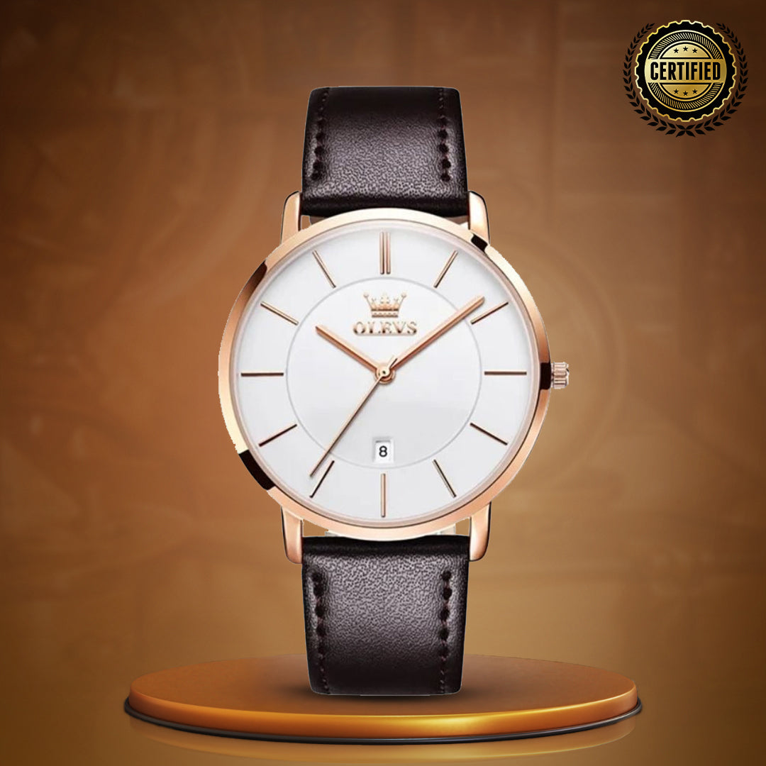 Ultra Thin Minimalist Wrist Watch