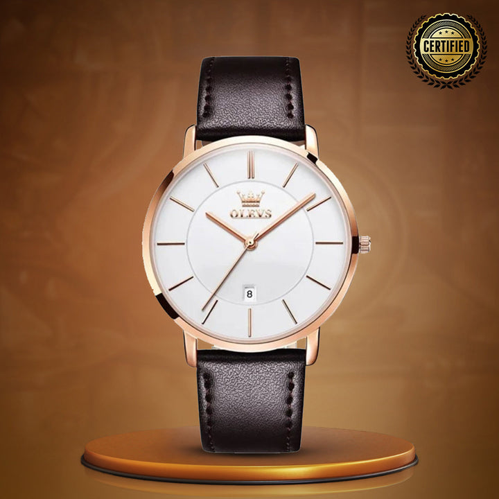 Ultra Thin Minimalist Wrist Watch