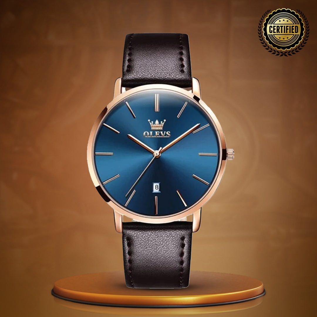 Ultra Thin Minimalist Wrist Watch