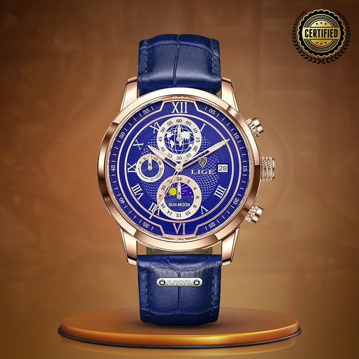 Luminescent Chronograph Wrist Watch