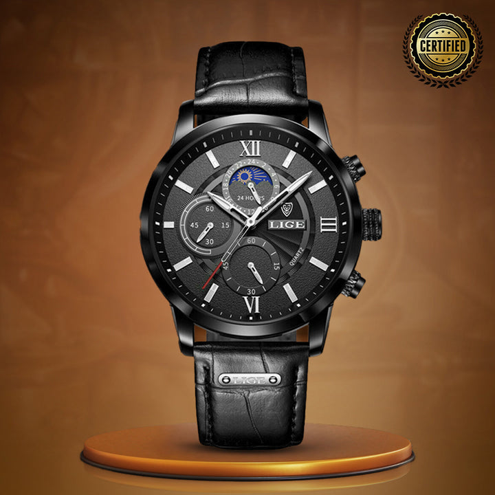 Moon Phase Sports Watch