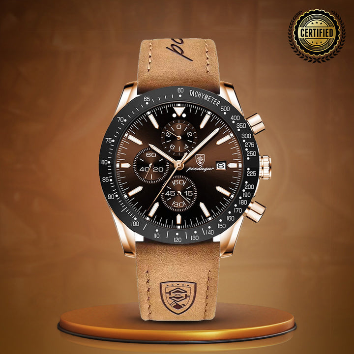 Premium Sleek Chronograph Wrist Watch