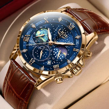 Celestial Chronograph Wrist Watch