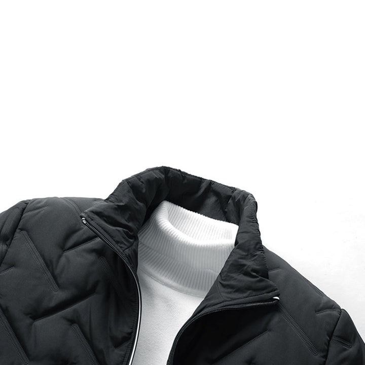 Klayton - quilted jacket with high collar