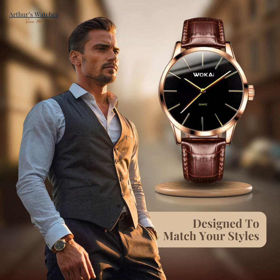 Timeless Simplicity Quartz Wrist Watch