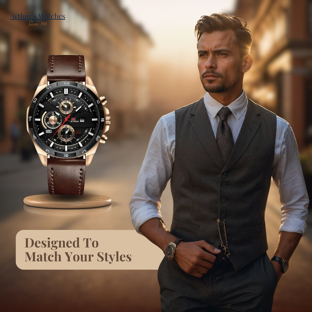 Scratch Resistant Waterproof Wrist Watch